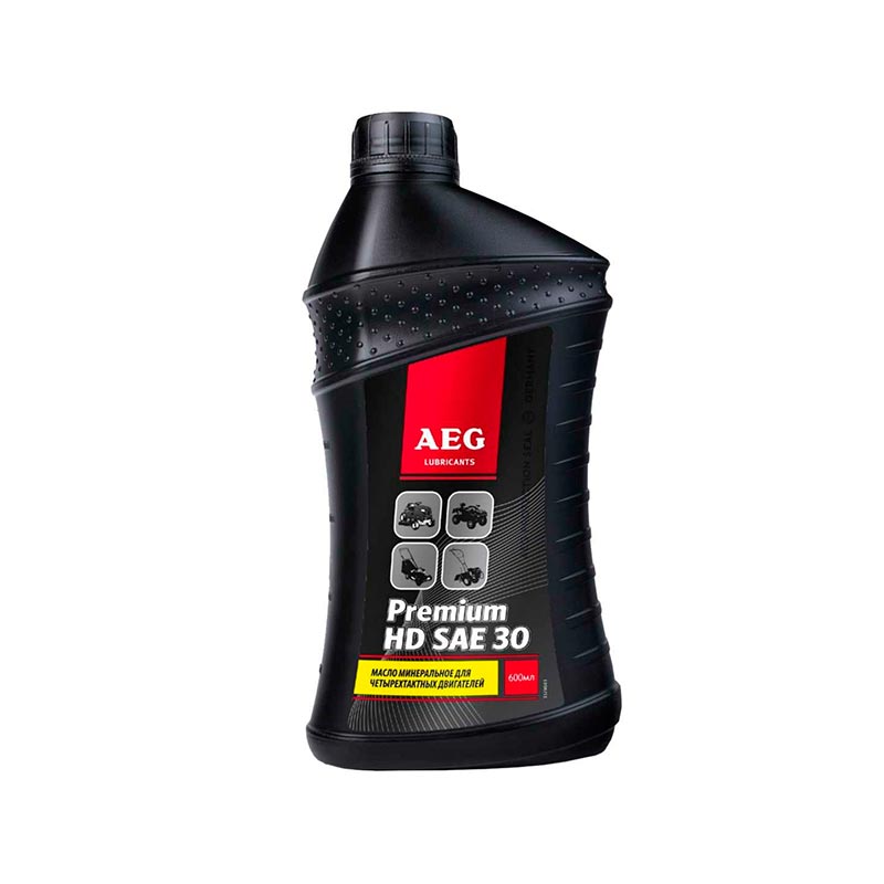 Масло AEG 4-х такт. Premium HD SAE 30 API SJ/CF минеральн. 0,6 л