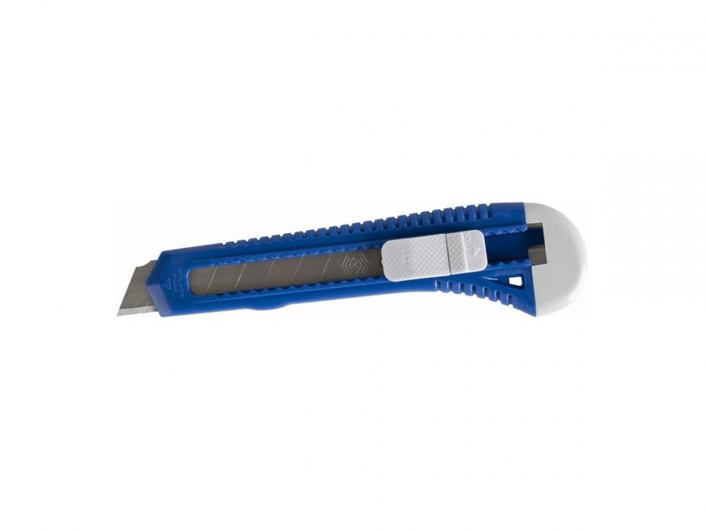 Нож технический 18 мм, пластиковый корпус Кобальт