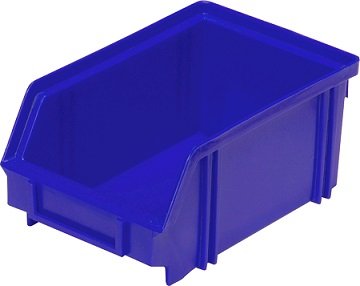 Ящик пластиковый серии 7000 400х230х150 синий