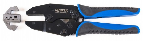 Клещи для обжима ножевых клемм автомат LICOTA