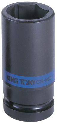Головка торцевая ударная глубокая 6 гр 1" 38 мм KING TONY