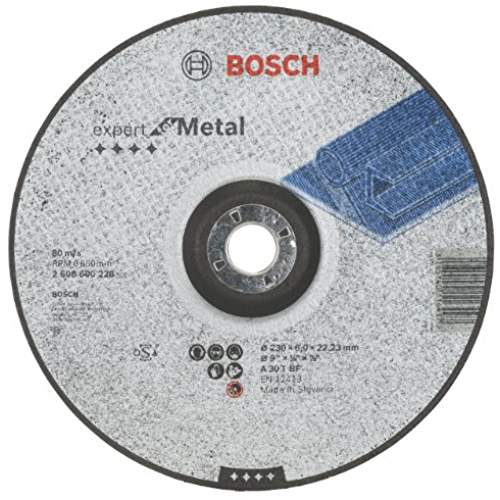 Диск шлифовальный по металлу 230x6x22 мм Expert Bosch