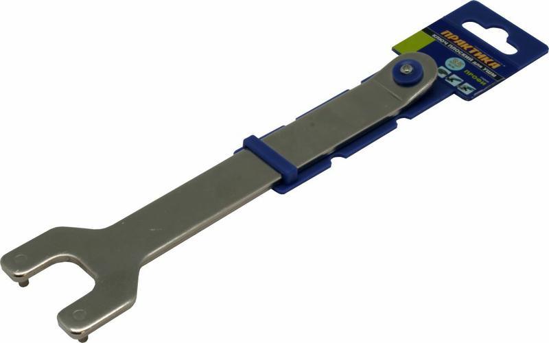 Ключ для планшайб 35 мм, для УШМ, плоский, Практика