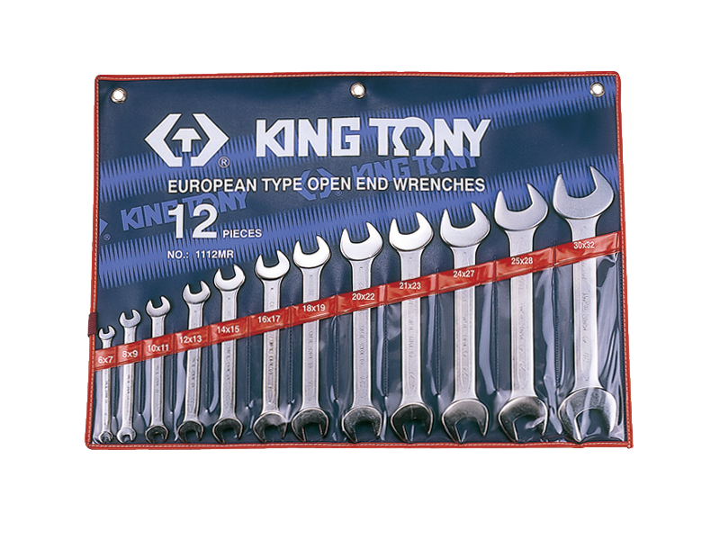 Набор ключей рожковых 6-32 мм 12 предметов KING TONY