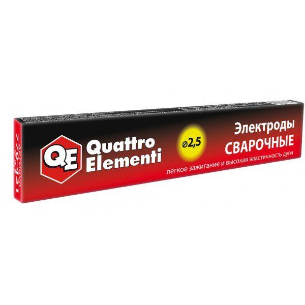 Электроды 2,5*300 мм 3,0 кг рутиловые Quattro Elementi